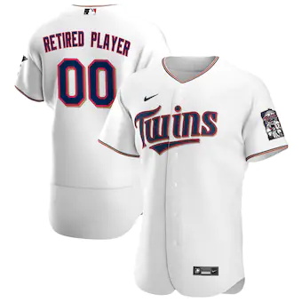 mens nike white minnesota twins home pick a player retired 